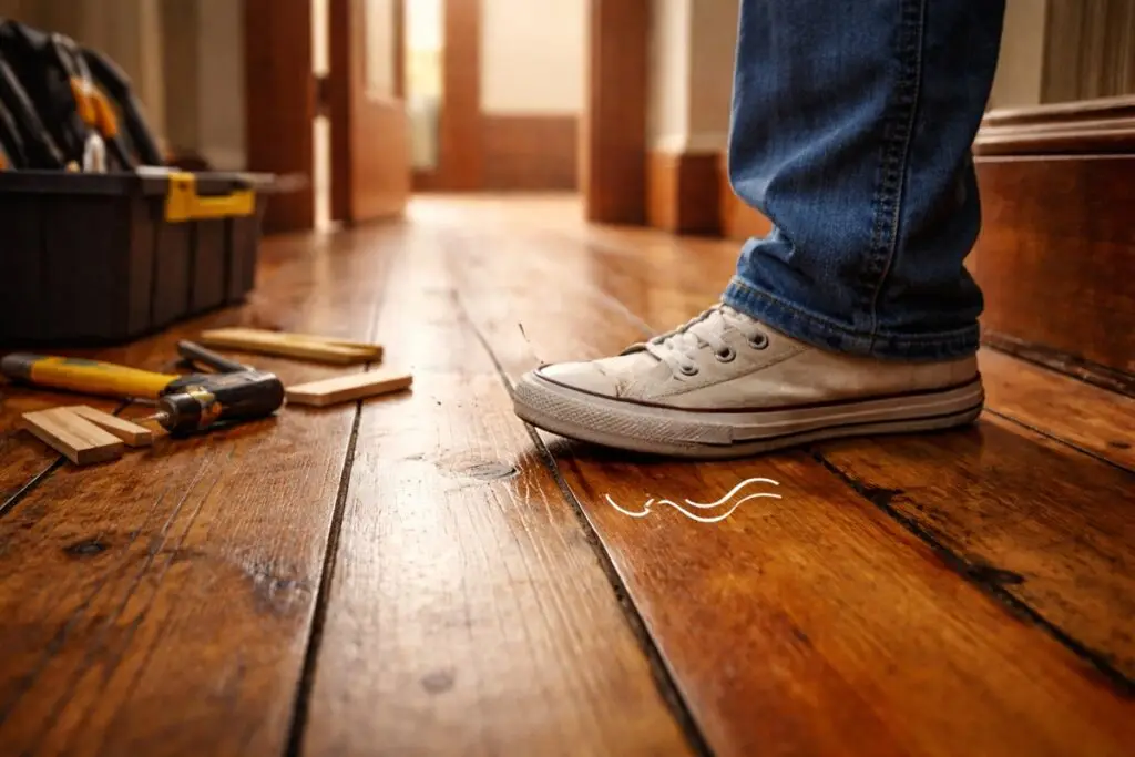 Squeaky Floors: Why They Happen, How They’re Inspected and What Actually Fixes Them