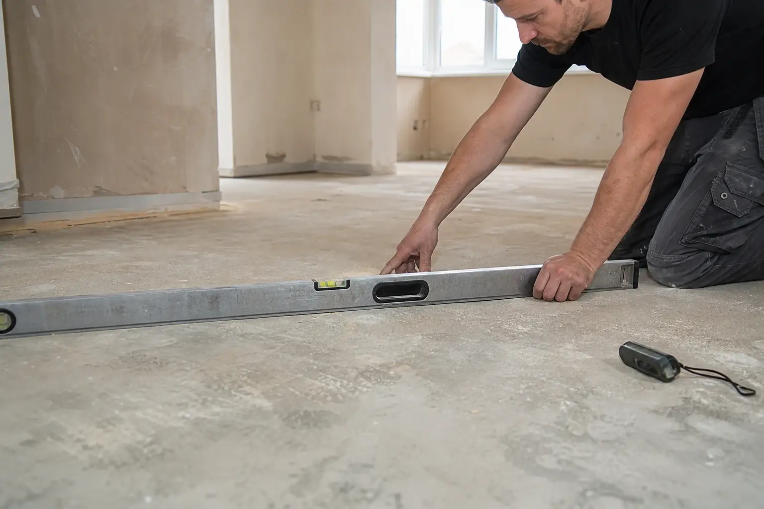 Featured image for Why subfloor flatness matters before flooring is installed