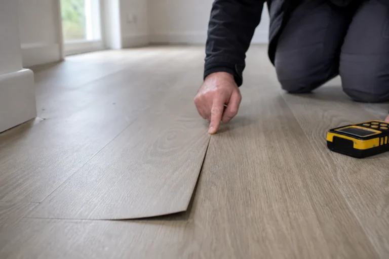 Featured image for Click LVT edge curl, peaking and joint distortion: practical warning signs