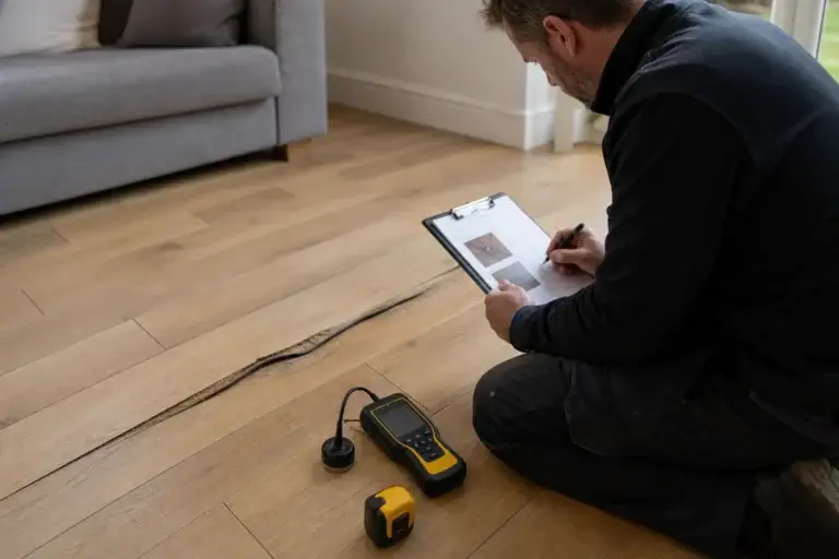 Featured image for How to read a flooring inspection report during a dispute